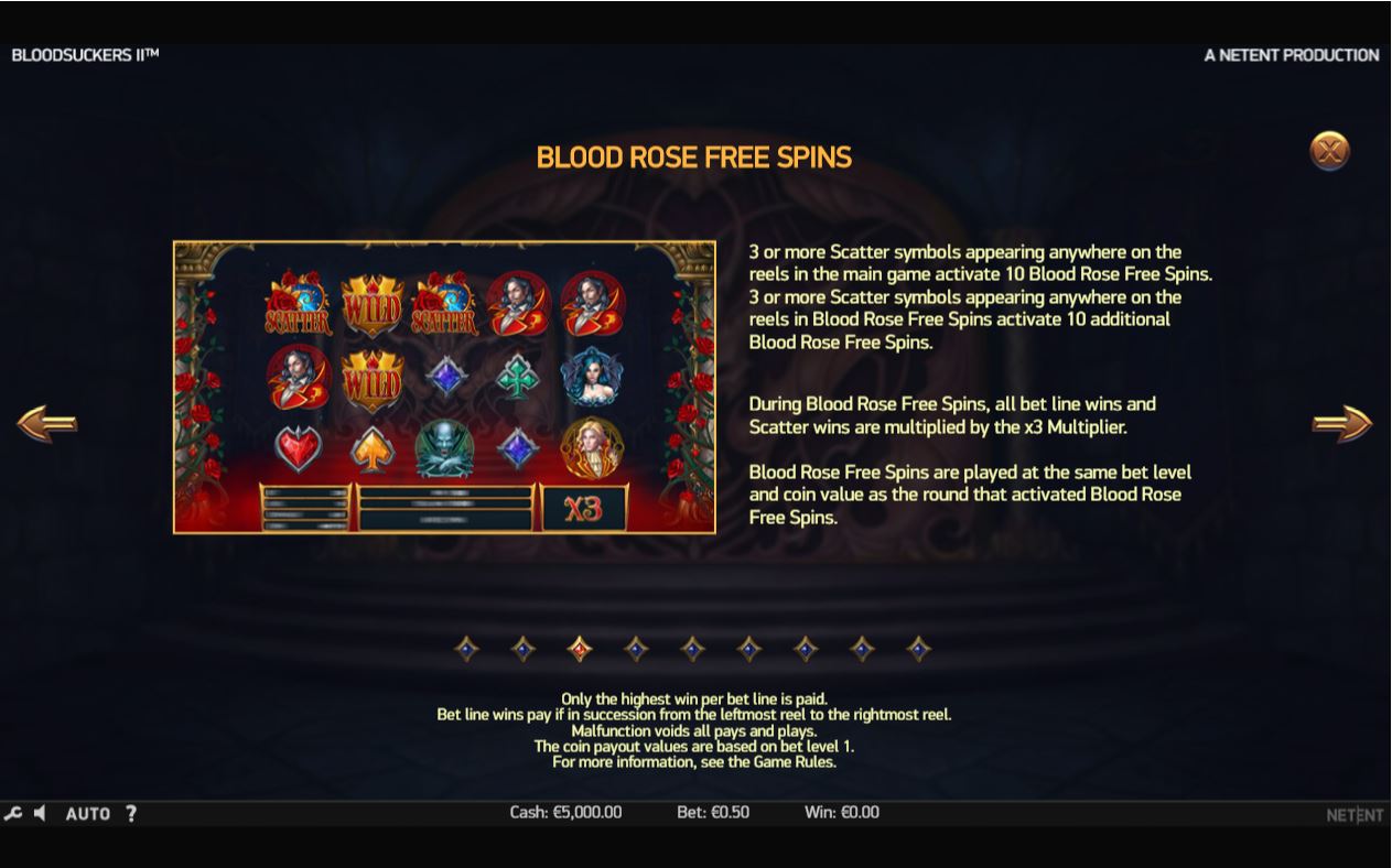 Blood Suckers Slot Game Free Spins